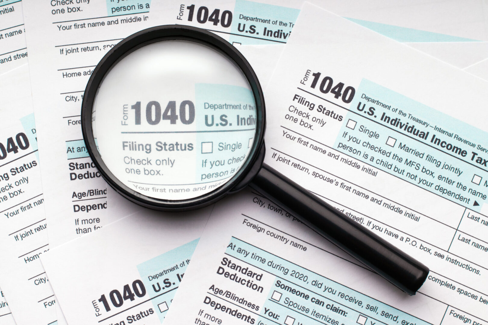 1040,Tax,Form,And,Magnifying,Glass.,Tax,Audit,And,Analytics,